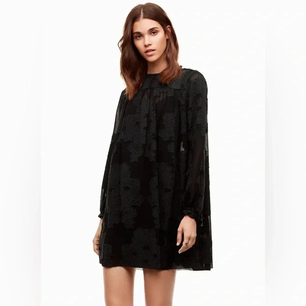 Aritzia - Wilfred Black Gascon Dress